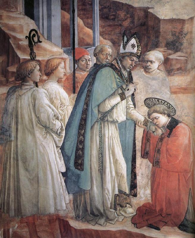 Fra Filippo Lippi Details of The Mission of St Stephen oil painting picture